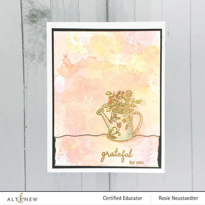 Photocentric Clear Stamps Dainty Watering Can Stamp Set