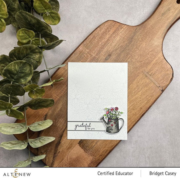 Photocentric Clear Stamps Dainty Watering Can Stamp Set