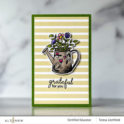 Photocentric Clear Stamps Dainty Watering Can Stamp Set