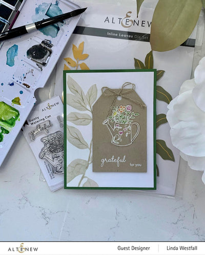 Photocentric Clear Stamps Dainty Watering Can Stamp Set