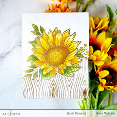 Photocentric Clear Stamps Dancing Sunflowers Stamp Set