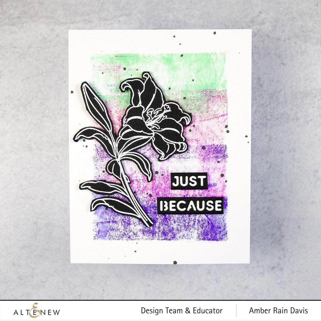 Photocentric Clear Stamps Darling Lily Stamp Set