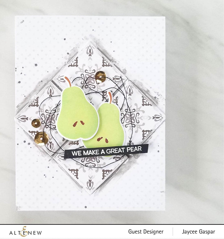 Photocentric Clear Stamps Delicate Tiles Stamp Set