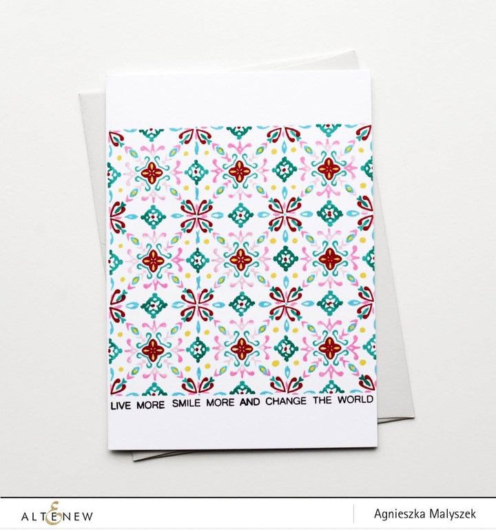 Photocentric Clear Stamps Delicate Tiles Stamp Set