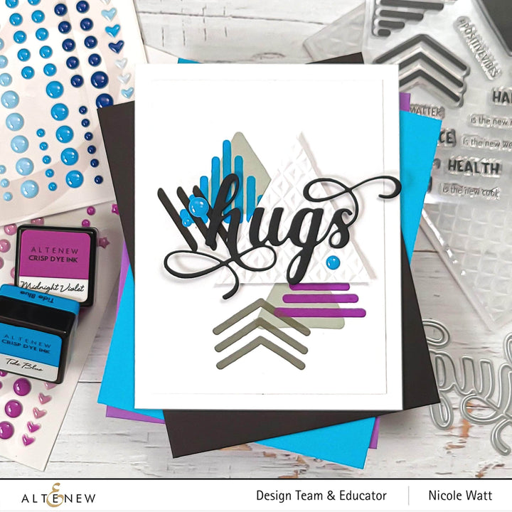 Photocentric Clear Stamps Doodled Triangles Stamp Set