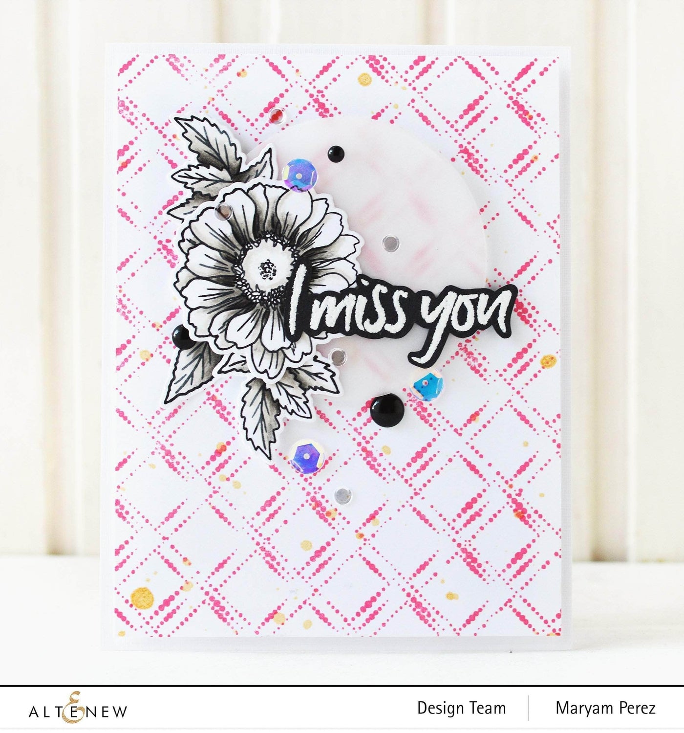 Photocentric Clear Stamps Dotted Diamonds Stamp Set