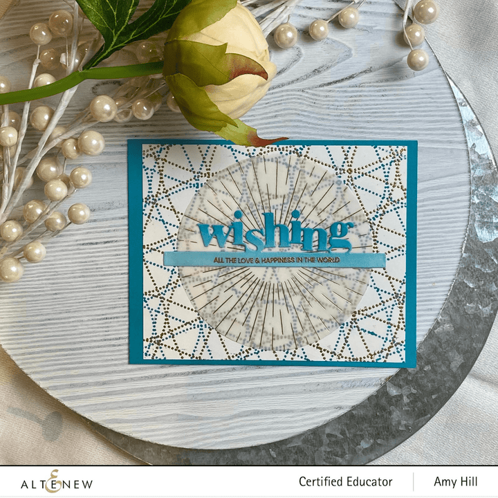 Photocentric Clear Stamps Dotted Pinwheels Stamp Set