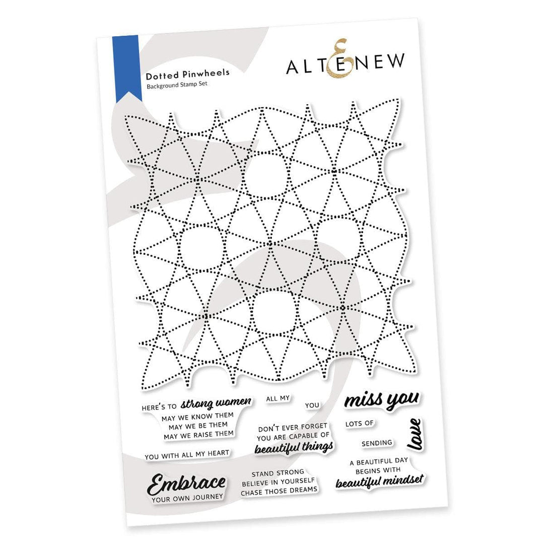 Photocentric Clear Stamps Dotted Pinwheels Stamp Set