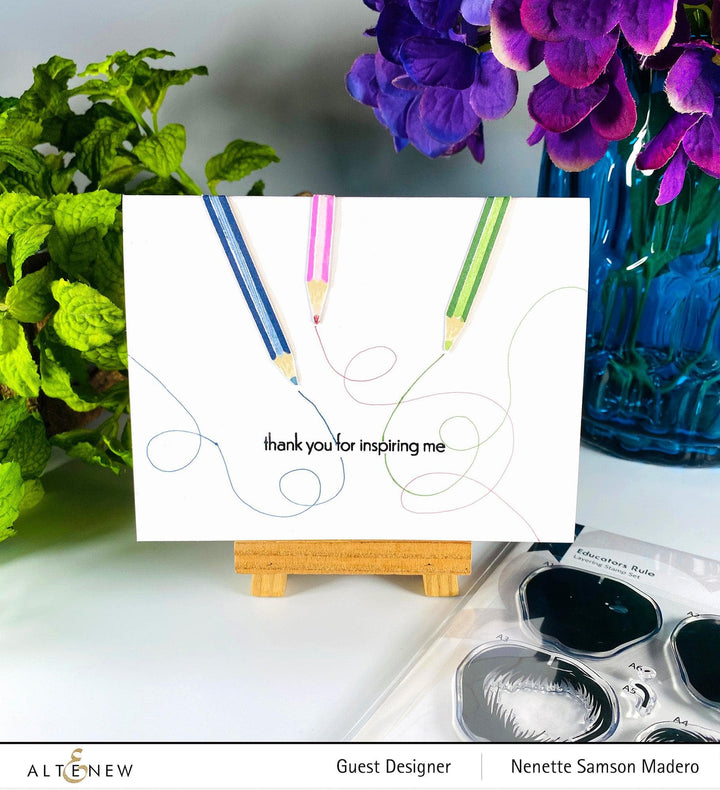 Photocentric Clear Stamps Educators Rule Stamp Set