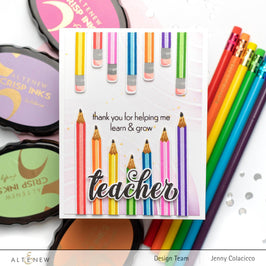 Photocentric Clear Stamps Educators Rule Stamp Set