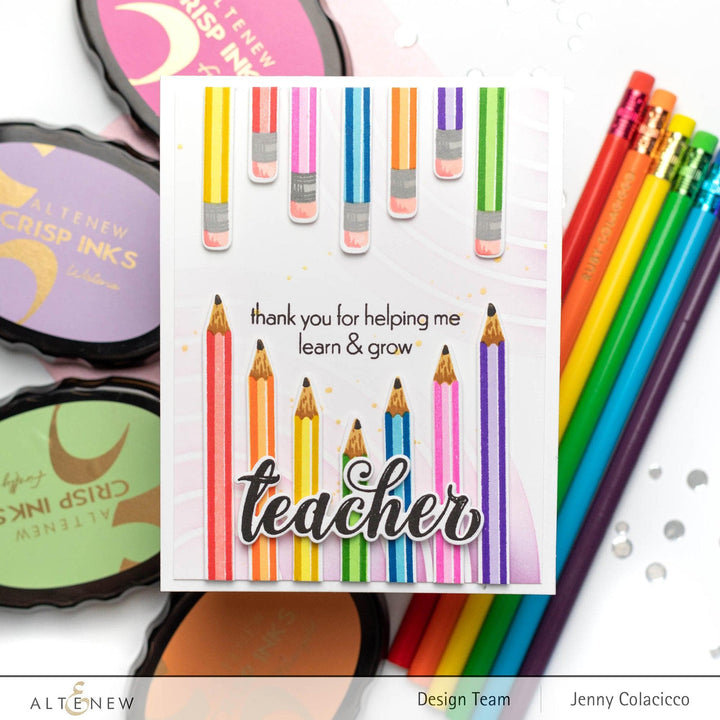 Photocentric Clear Stamps Educators Rule Stamp Set