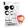PMA Industries, Inc. Clear Stamps Educators Rule Stamp Set