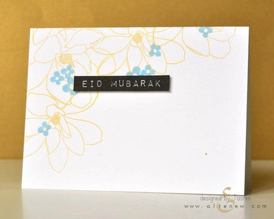 Photocentric Clear Stamps Eid Greetings Stamp Set