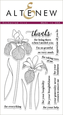 Photocentric Clear Stamps Enchanted Iris Stamp Set