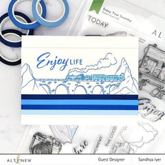 Photocentric Clear Stamps Enjoy Your Journey Stamp Set