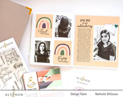 Photocentric Clear Stamps Enjoy Your Journey Stamp Set