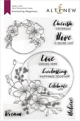Photocentric Clear Stamps Everlasting Happiness Stamp Set