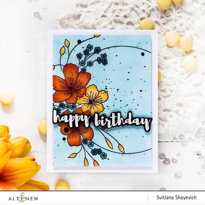 Photocentric Clear Stamps Everlasting Happiness Stamp Set