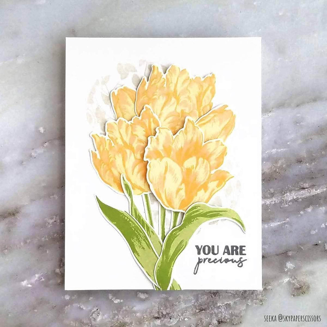 Photocentric Clear Stamps Exotic Tulips Stamp Set