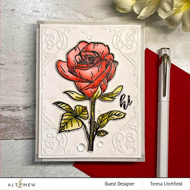 Photocentric Clear Stamps Fairy Tale Rose Stamp Set