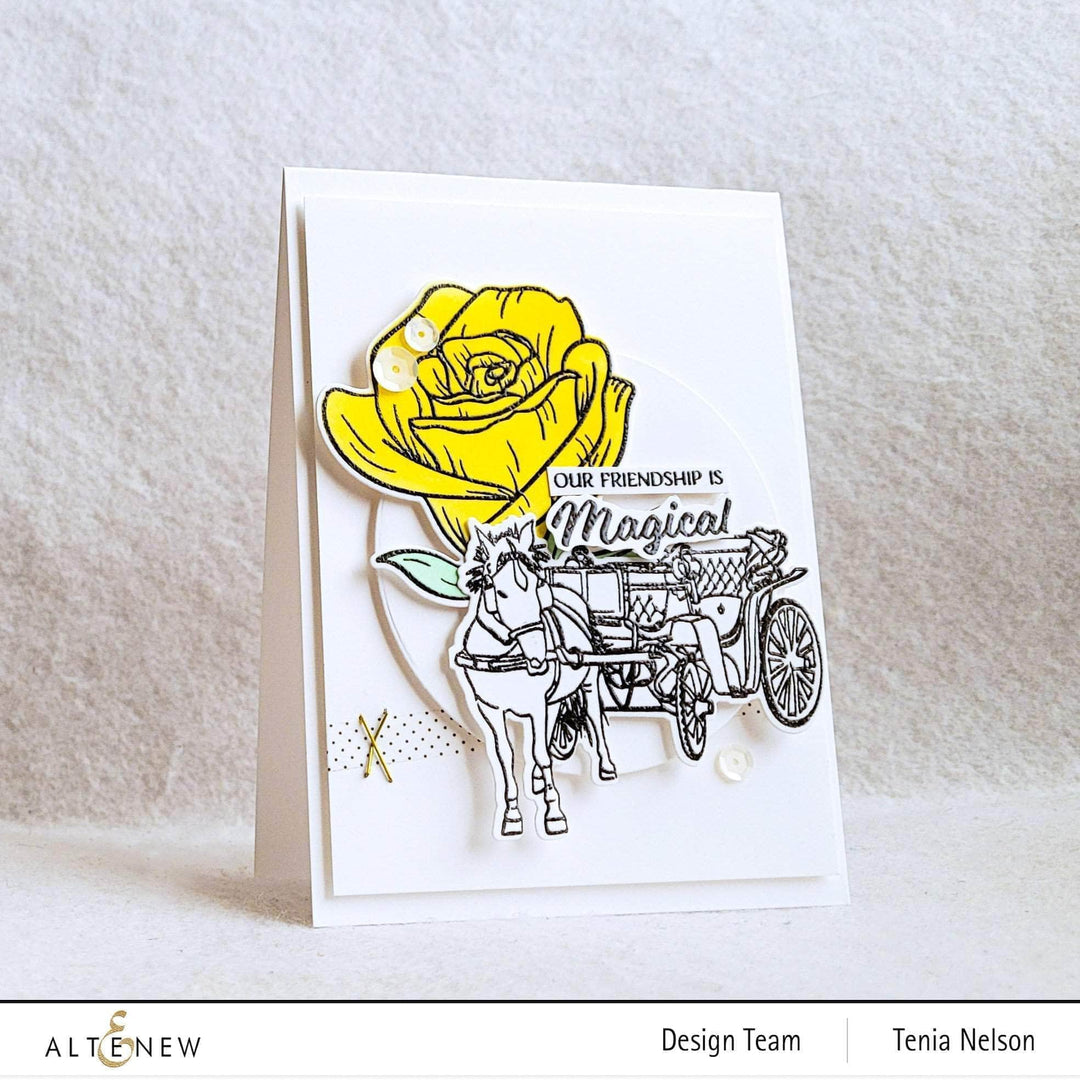 Photocentric Clear Stamps Fairy Tale Rose Stamp Set