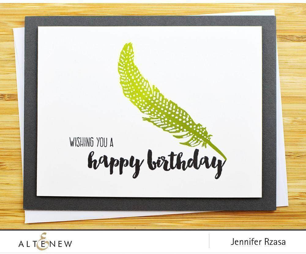 Photocentric Clear Stamps Faithful Feather Stamp Set