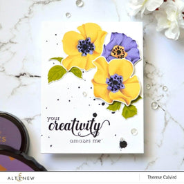 Photocentric Clear Stamps Fancy Greetings Stamp Set