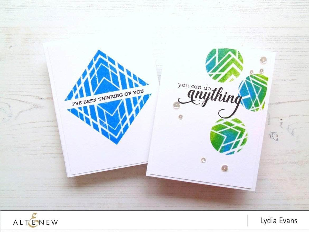 Photocentric Clear Stamps Fancy Greetings Stamp Set