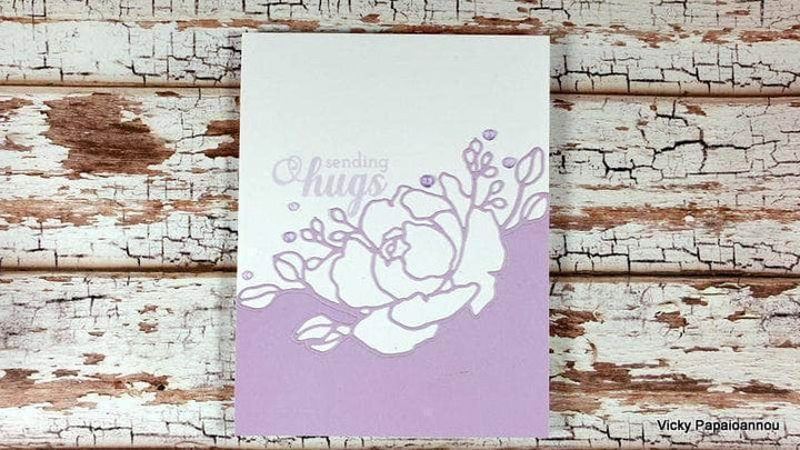 Photocentric Clear Stamps Fancy Greetings Stamp Set