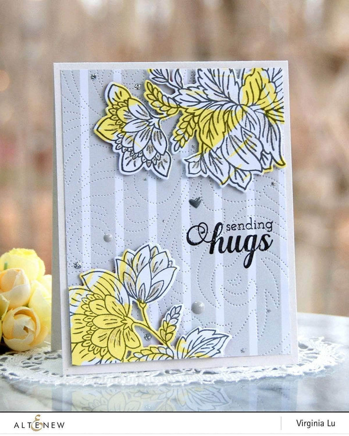 Photocentric Clear Stamps Fancy Greetings Stamp Set