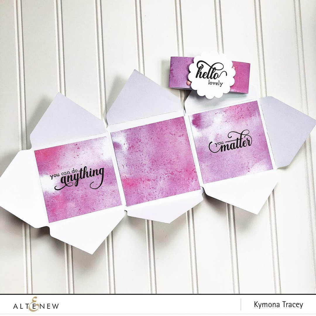 Photocentric Clear Stamps Fancy Greetings Stamp Set