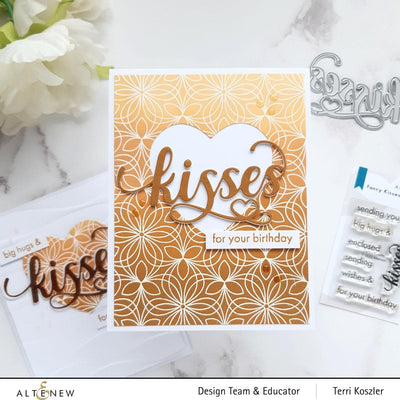 Photocentric Clear Stamps Fancy Kisses Stamp Set