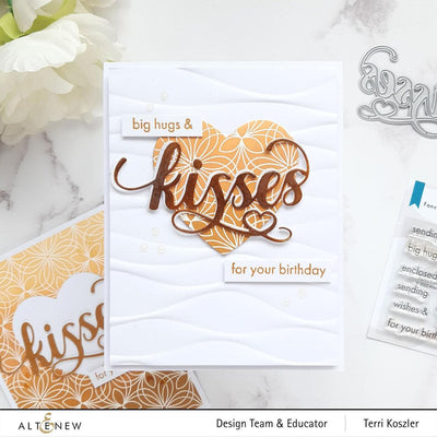 Photocentric Clear Stamps Fancy Kisses Stamp Set