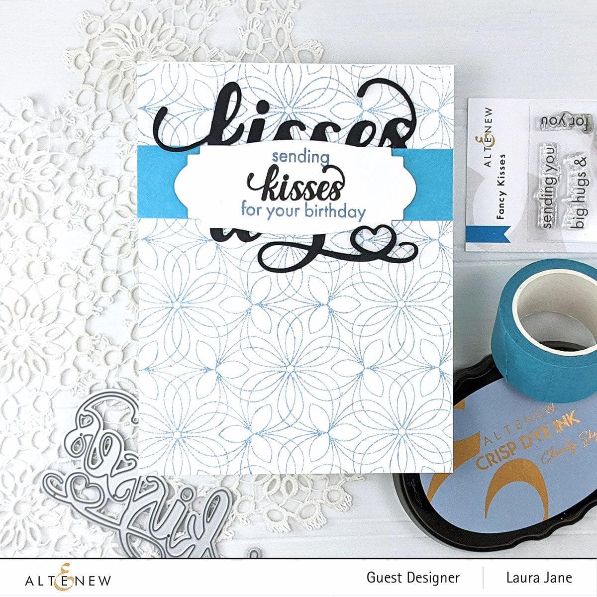 Photocentric Clear Stamps Fancy Kisses Stamp Set