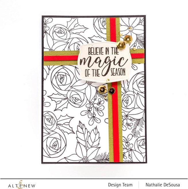 Photocentric Clear Stamps Festive Florets Stamp Set