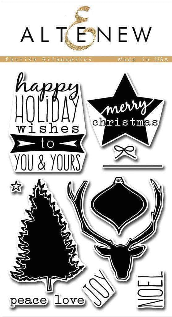 Photocentric Clear Stamps Festive Silhouettes Stamp Set