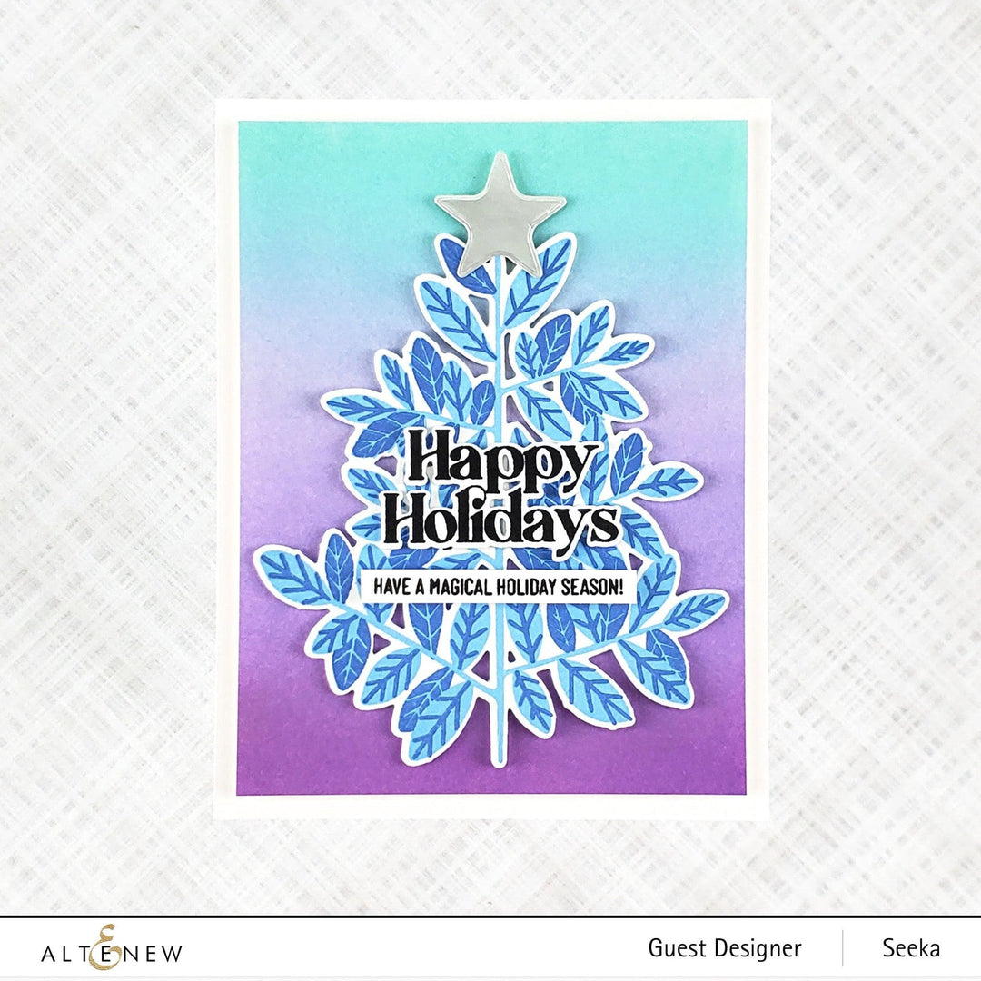 Photocentric Clear Stamps Festive Tree Stamp Set