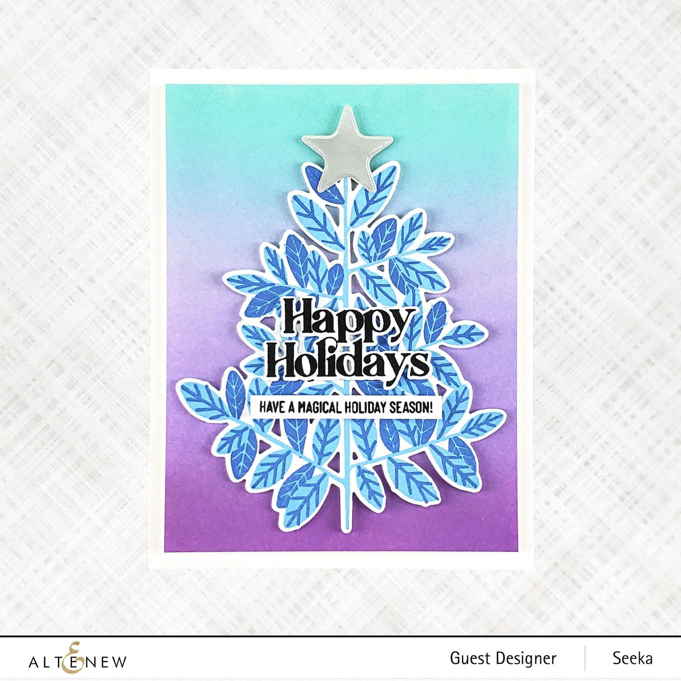 Photocentric Clear Stamps Festive Tree Stamp Set