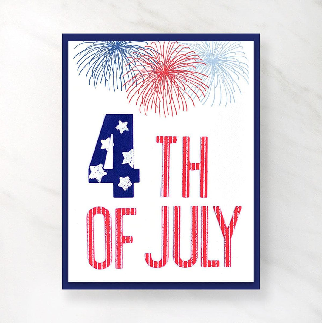 Photocentric Clear Stamps Fireworks Stamp Set