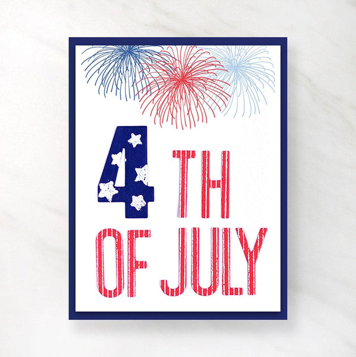 Photocentric Clear Stamps Fireworks Stamp Set