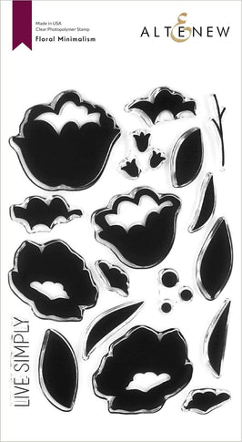 Photocentric Clear Stamps Floral Minimalism Stamp Set