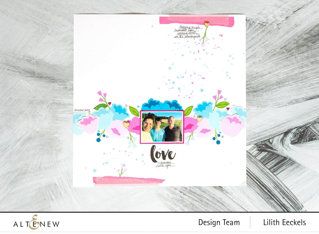 Photocentric Clear Stamps Floral Minimalism Stamp Set