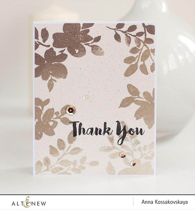 Photocentric Clear Stamps Floral Shadow Stamp Set