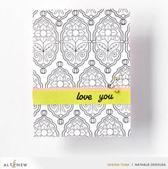 Flower Motif Stamp Set