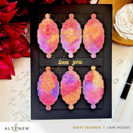 Flower Motif Stamp Set