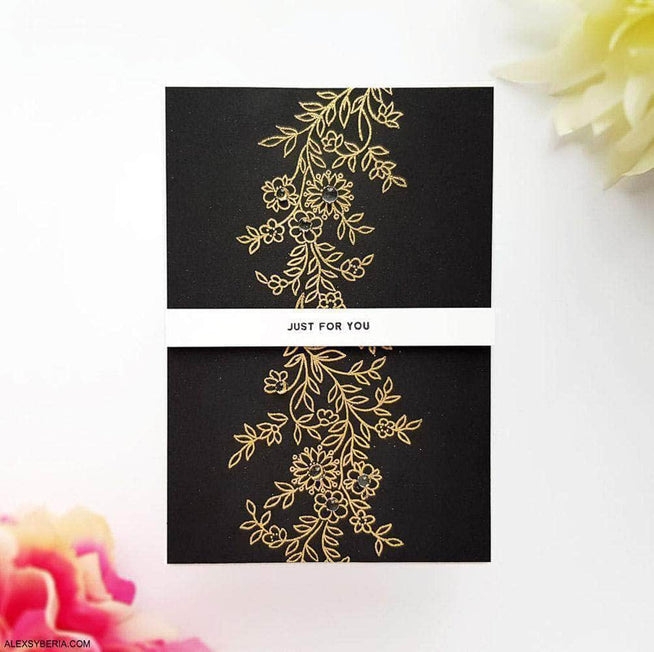 Photocentric Clear Stamps Flower Vine Stamp Set