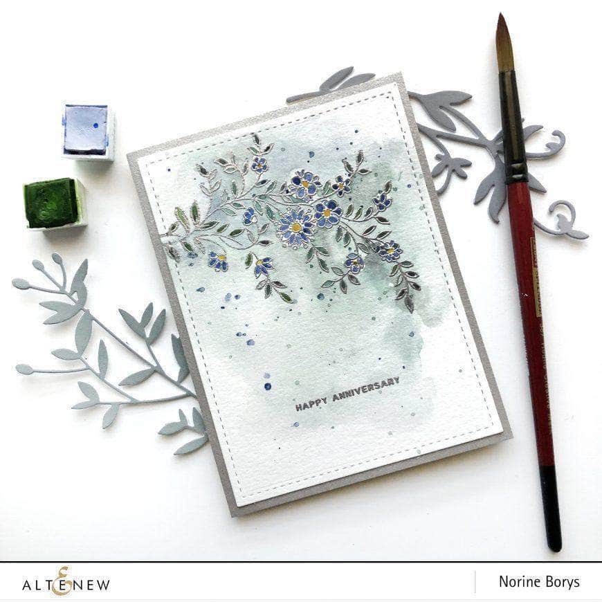 Photocentric Clear Stamps Flower Vine Stamp Set