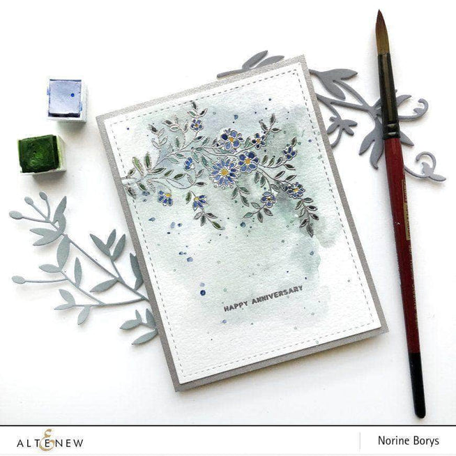 Photocentric Clear Stamps Flower Vine Stamp Set