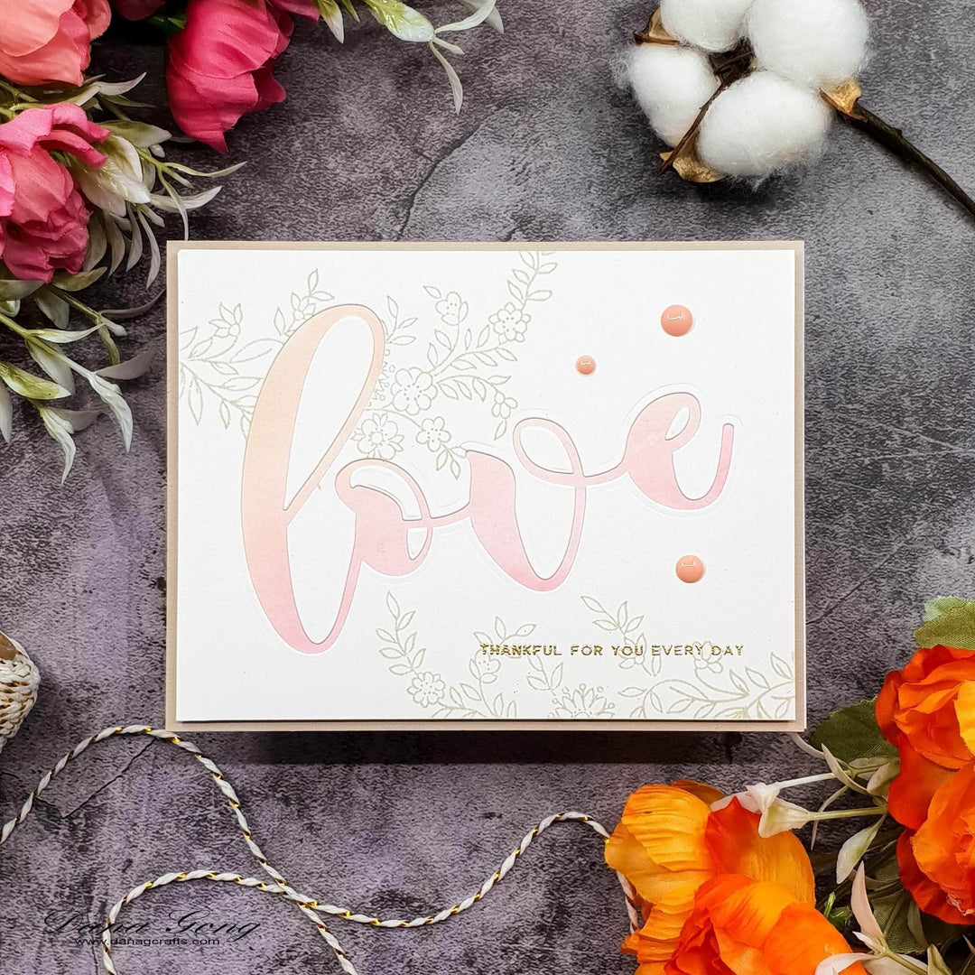 Photocentric Clear Stamps Flower Vine Stamp Set