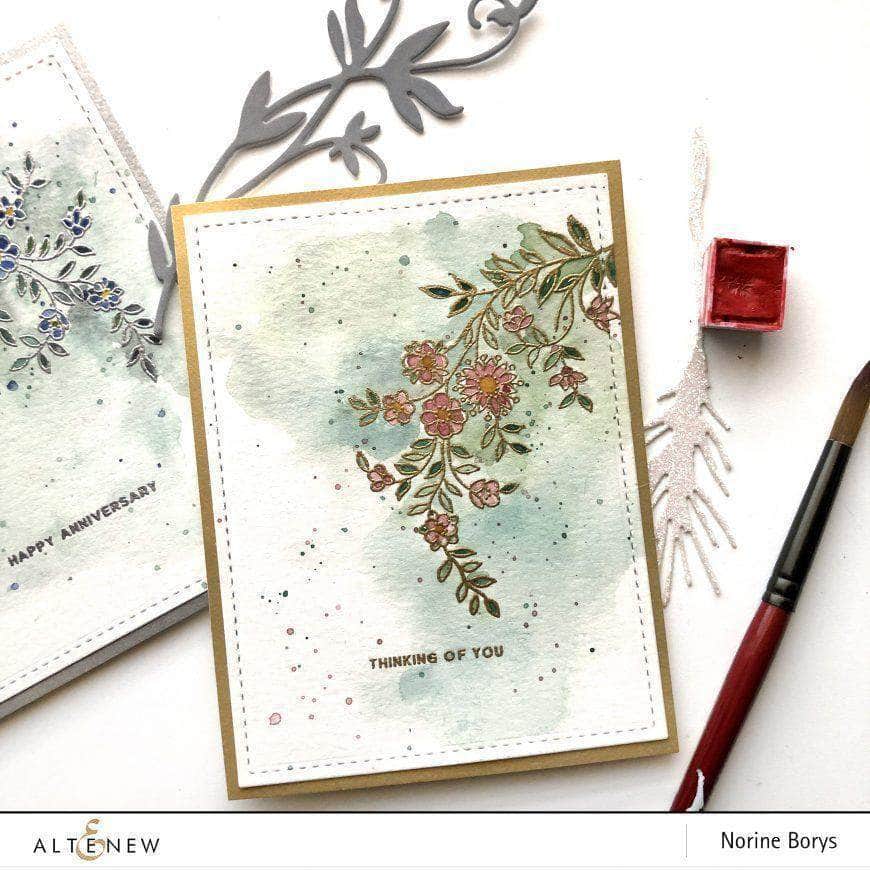 Photocentric Clear Stamps Flower Vine Stamp Set